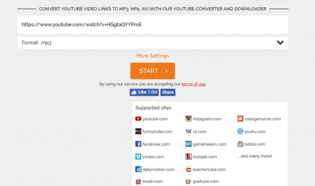 YouTube Converter - Convert YouTube To MP3