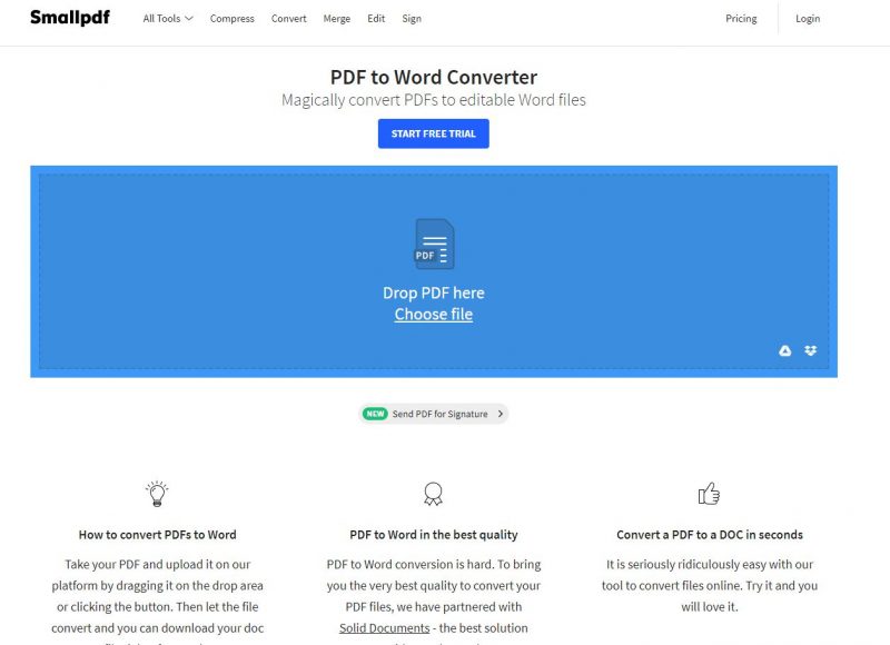 pdf to doc converter, online pdf converter