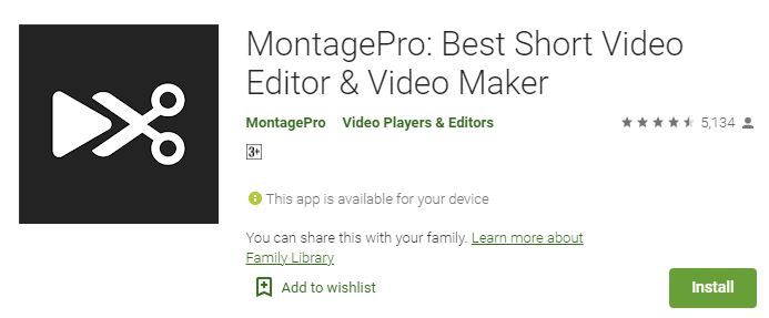 MontagePro_Free_Short_Video_Editor_for_Android